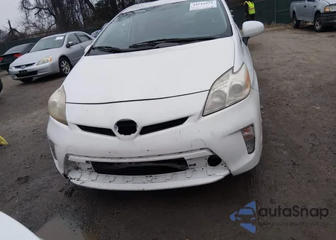 2013 Toyota Prius Three из США, поврежденный, VIN JTDKN3DU1D5594079